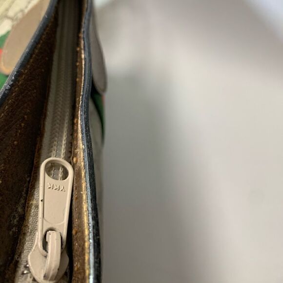 💎Authentic💎 GUCCI Sherry Line GG Logo Clutch Bag - Picture 11 of 14